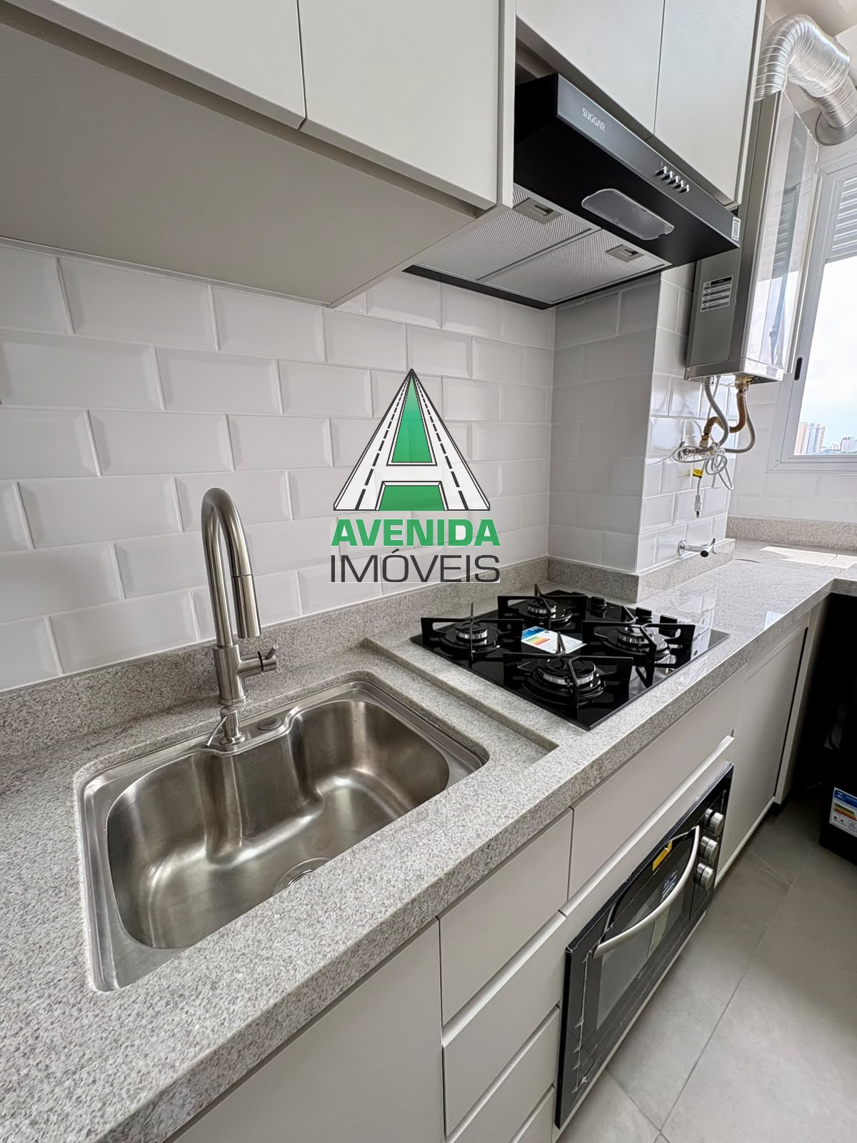 Ap. 37 m² mobiliado, Bairro Jardim - Santo André